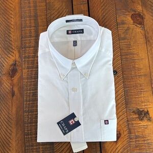 Chaps Men's Classic White Dress Shirt